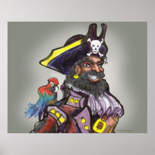 Pirat kapten Poster