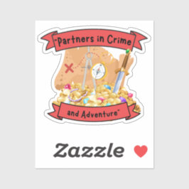 pirat karta citat klistermärken