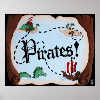 Pirat Karta Poster