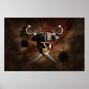 Pirat Karta Poster