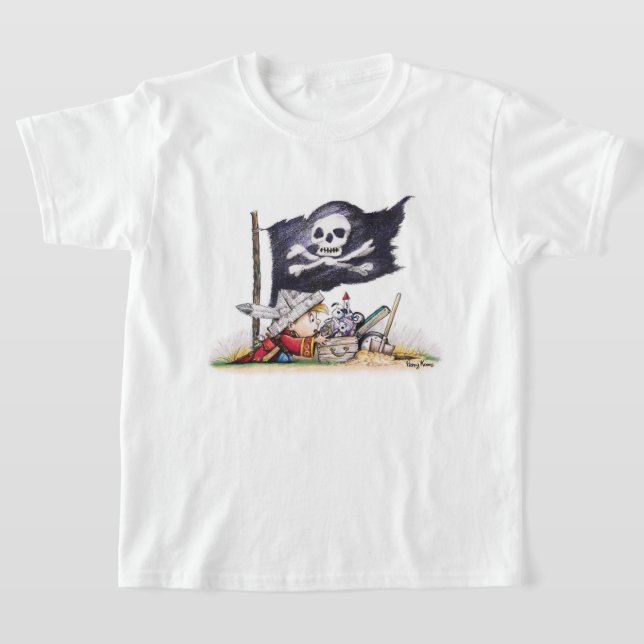 Pirat Kid Tee Shirt (Laydown)