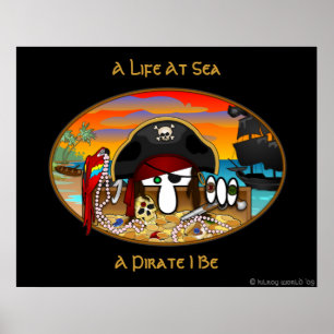 Pirat Kilroy Poster