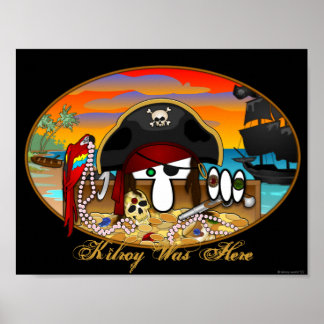 Pirat Kilroy Poster 1