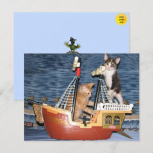 Pirat Kittens vykort