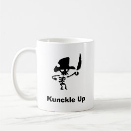 Pirat Knuckle uppåt Kaffemugg