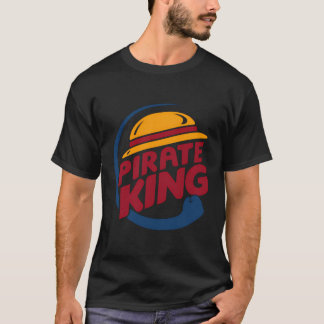 Pirat Kung med Pirat japanska djur Älskare M T Shirt