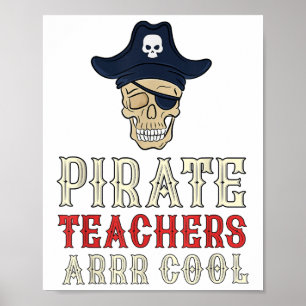 Pirat-lärare anordnar Coola _ Prata som en pirat d Poster