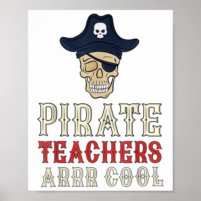 Pirat-lärare anordnar Coola _ Prata som en pirat d Poster (Framsidan)