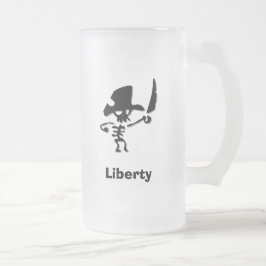 Pirat Liberty Frostat Ölglas