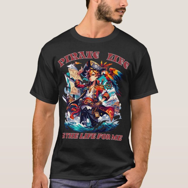 Pirat Life är mitt liv T Shirt (Framsida)