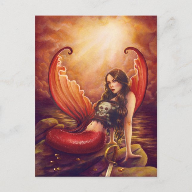 Pirat Life för mig Vykort (Framsida)