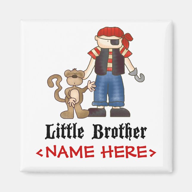 Pirat Little Brother Magnet (Framsidan)