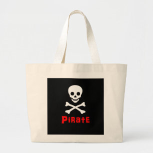 Pirat logotyp jumbo tygkasse