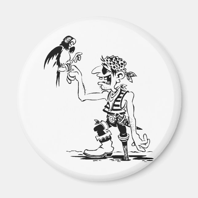 Pirat Magnet (Framsidan)