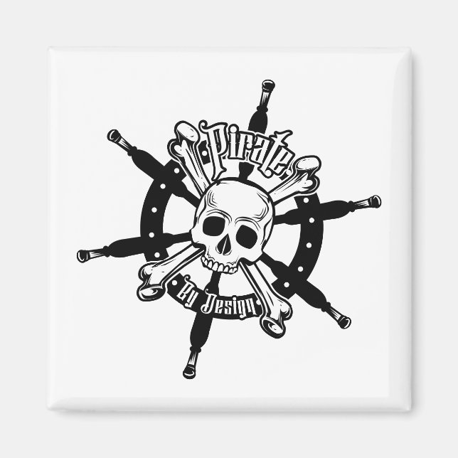 Pirat Magnet (Framsidan)