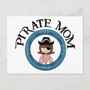 Pirat Mamma Vykort