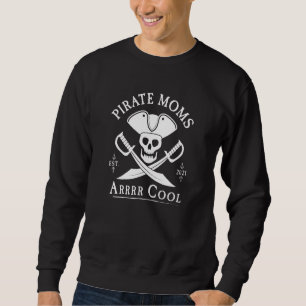 Pirat Mammor Arrrr Coola Lång Ärmad Tröja