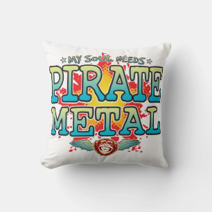 Pirat Metall Soul Cushion Kudde