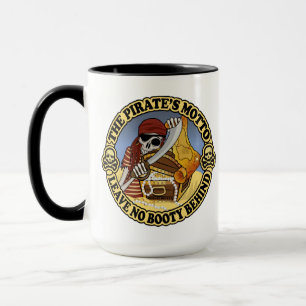 Pirat Motto Mugg