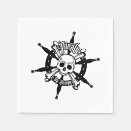 Pirat Napkin Papper Pappersservett