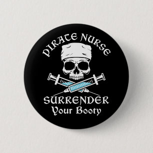 Pirat Nurse överlämnar din Booty Knapp