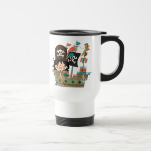 Pirat och piratfrakt resemugg