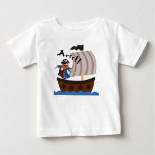 Pirat- och piratfraktskjorta tee shirt