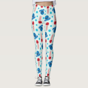 Pirat Octopus, Jellyfish Pirat, Sea Animals Leggings