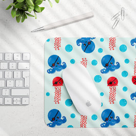 Pirat Octopus, Jellyfish Pirat, Sea Animals Musmatta