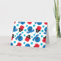 Pirat, Octopus, Octopus Mönster, Sea Animals