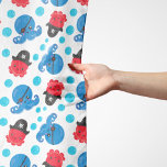 Pirat, Octopus, Octopus Mönster, Sea Animals Sjal<br><div class="desc">Cute,  roligt och näraliggande mönster med bläckfisk från pirat. Modern gåva och trendig,  perfekt för pirat älskare i ditt liv.</div>