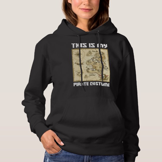 Pirat-ön Karta-Äventyr T Shirt (Framsida)