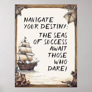 Pirat: ord med livmotiv poster