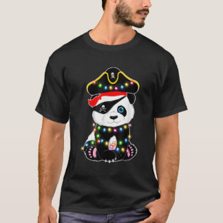 Pirat Panda Ljus Pajama för N T Shirt