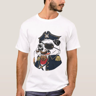 Pirat Panda T Shirt