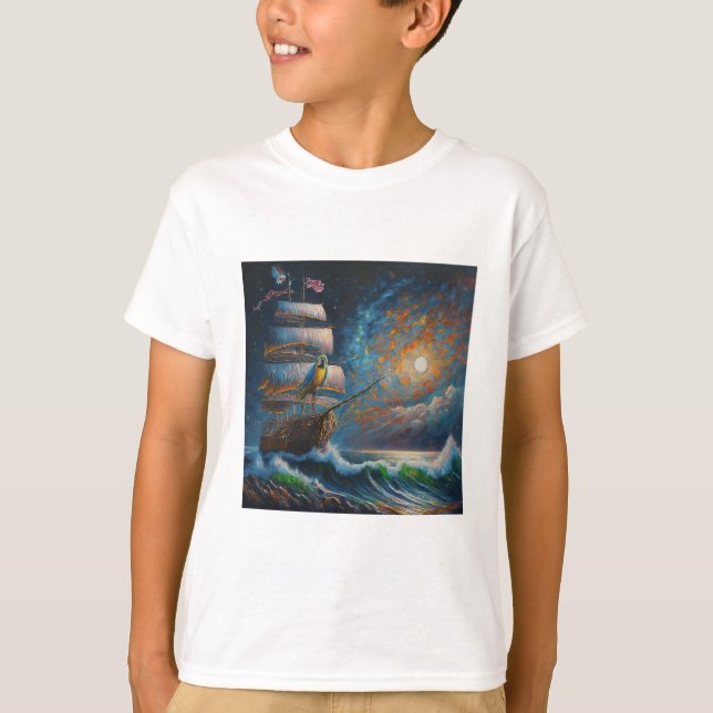 Pirat Paradise T Shirt (Framsida)