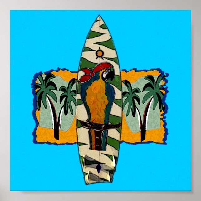 Pirat Parrot Poster (Framsidan)