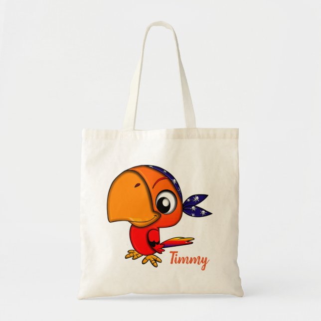 Pirat Parrot Tygkasse (Framsidan)