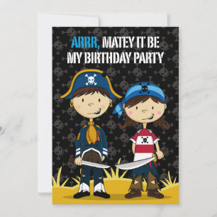 Pirat Party Inbjudan