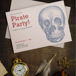 Pirat Party Inbjudningar