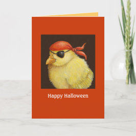 Pirat Peep Halloween-kort Kort