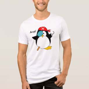 Pirat Penguin T Shirt