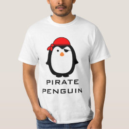 Pirat Penguin T Shirt