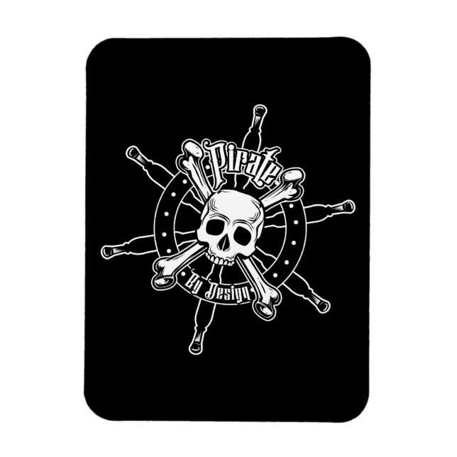 Pirat Photo Magnet (Vertikal)