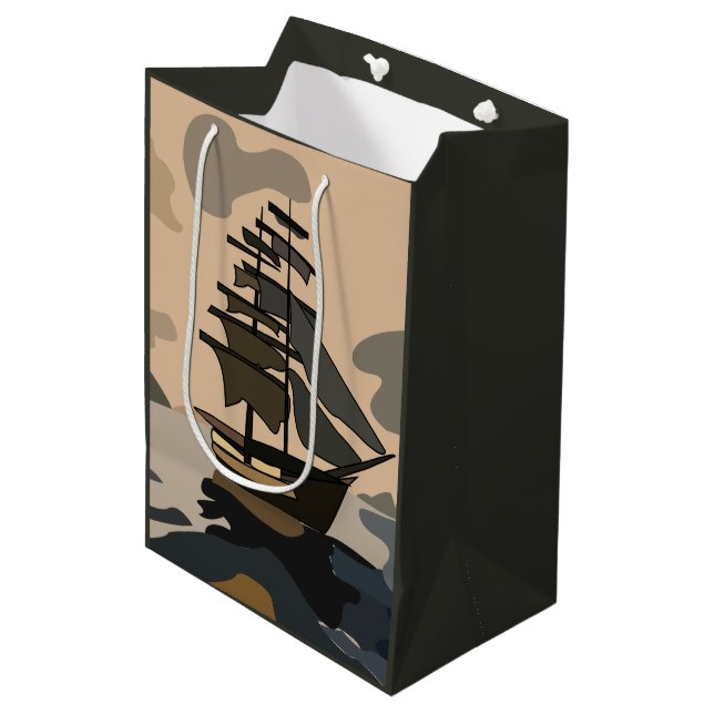Pirat Piratskepp Äventyr Pirat (Framsidan Vinklad)