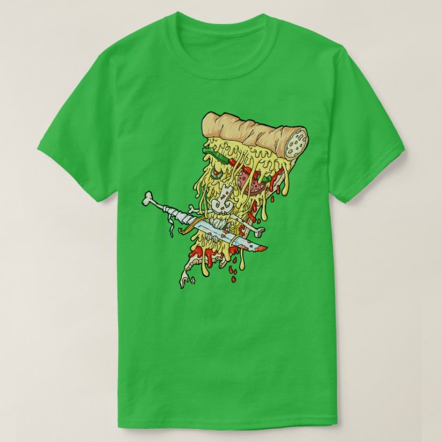 Pirat Pizza Segment Food Culture T Shirt (Design framsida)