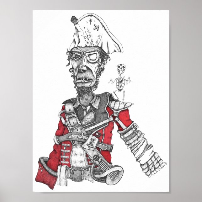 Pirat Poster (Framsidan)