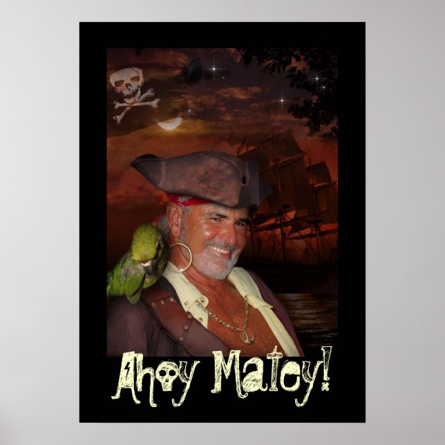 Pirat Poster (Framsidan)