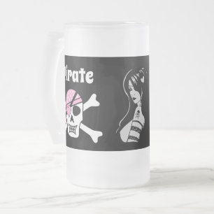Pirat Princess Frostat Ölglas