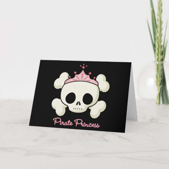 Pirat Princess Helgkort (Framsida)